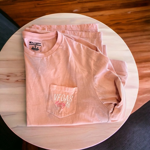 Vegas Golden Knights Hockey NHL soft pink tshirt Great way to show your love🩷 - Picture 3 of 14